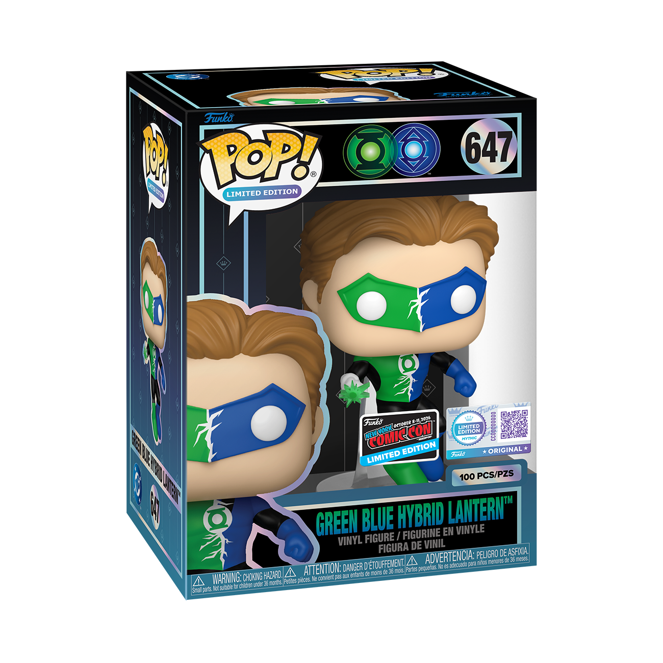 DC: Green Blue Hybrid Lantern (LE 100)
