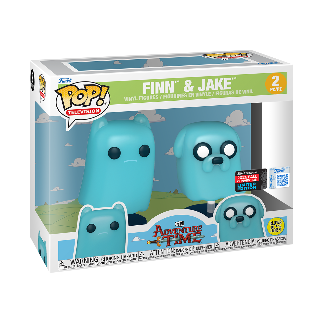 Adventure Time: Finn and Jake (2 Pack)