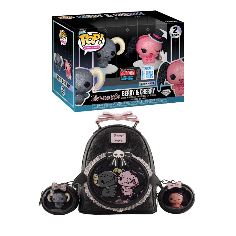 Sanrio: Berry and Cherry (Diamond) with Bag (LE 1,000)